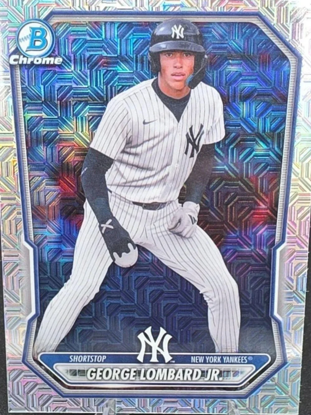2026 Bowman - Chrome Prospects George Lombard Jr. #BCP -64 Mojo Refractor (RC)